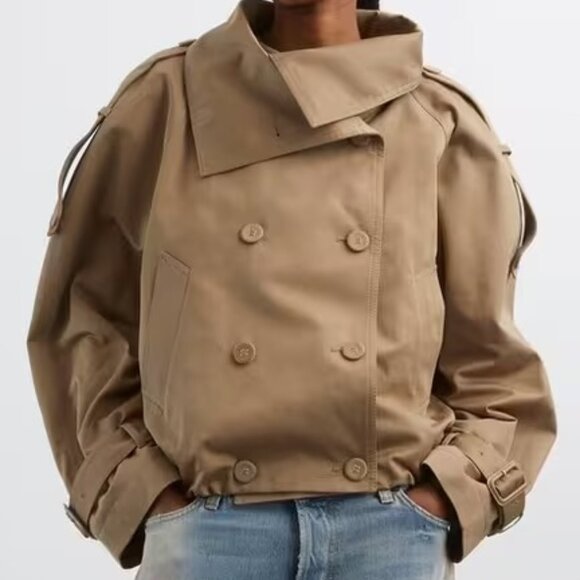 Acne Studios Twill Trench Jacket - Picture 1 of 10